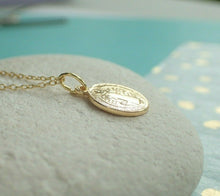 Load image into Gallery viewer, Sterling Silver Gold Vermeil San Benedetto Coin Medallion Style Pendant