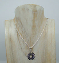 Load image into Gallery viewer, Sun Sunray Celestial Pendant, Solid Sterling Silver, inc Chain, New - UK Seller