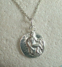 Load image into Gallery viewer, Sterling Silver Roman Coin Medallion Charm Pendant Necklace - UK Seller