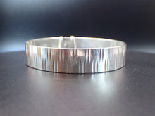 Load image into Gallery viewer, Vintage Solid Sterling Silver Bangle - Engineered Design